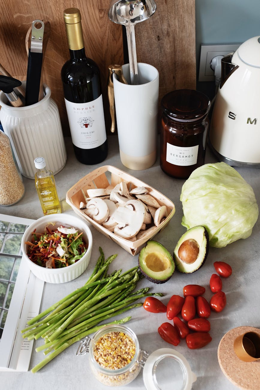 Svježe povrće i vegetarijanska hrana